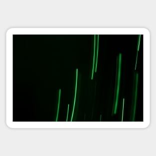 Green blurred lights Sticker